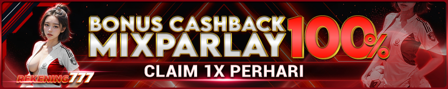 Rekening777 Bonus Cashback Mix parlay